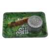 Metal Rolling  Small Leaf Tray
