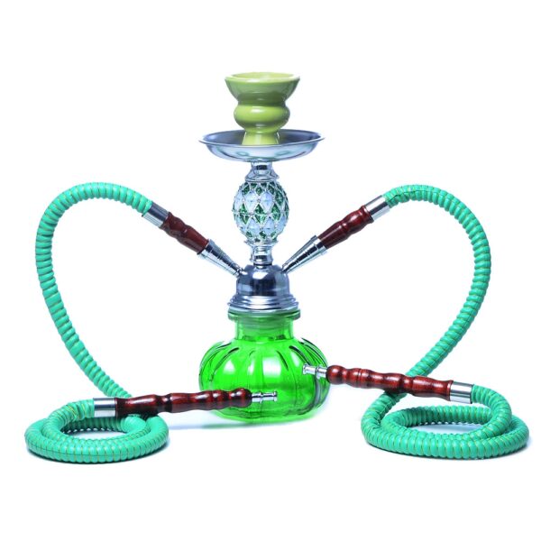 11 Green Hookah Set