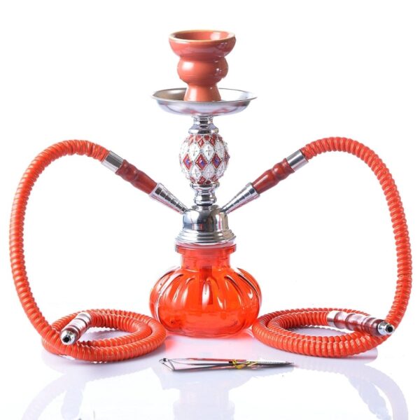 13 Red Hookah Set