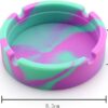 Luminous Silicone Ashtray Mixed Color