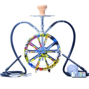 Graffiti LED Wheel Hookah