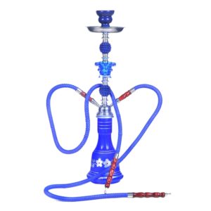 Blue Glass Hookah