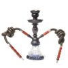 Glass Double Pipe Hookah Set