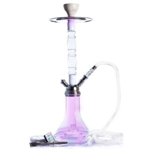 Single Pipe LED Hookah Set