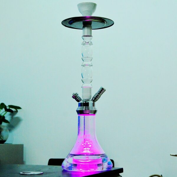 LSG0160_1 Single Pipe LED Hookah Set