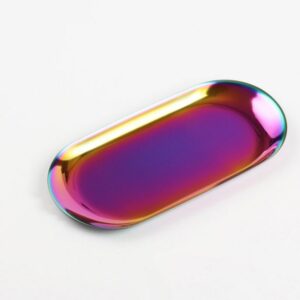 Rainbow Rolling Stainless Steel Tray