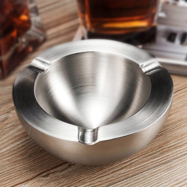 TBD03868301_1 (1) Stainless Steel Round Ashtray