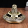 Bronze Egyptian Pharaoh Ashtray