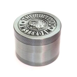 Bulldog  4 -layer Ancient Silver Zinc Alloy  Grinder