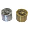 Bulldog  4 -layer Ancient Silver Zinc Alloy  Grinder
