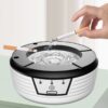 White Air Purifier Ashtray