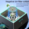 Silver Air Purifier Electronic Ashtray