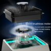 Silver Air Purifier Electronic Ashtray