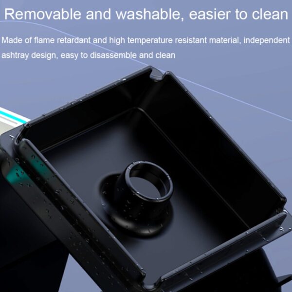 Air Purifier Electronic Ashtray(Black)