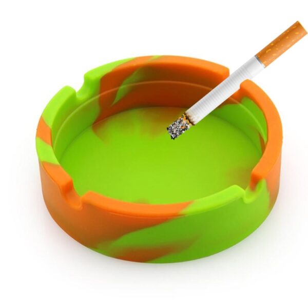 TBD085226401B Luminous Silicone Ashtray Mixed Color