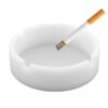 White Luminous Ashtray