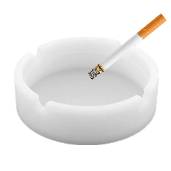 TBD085226401C White Luminous Ashtray